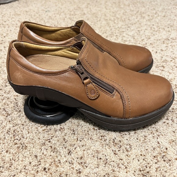 ZCoil Shoes Womens Z Coil Comfort Shoes Size 8 Loryn Camel Leather
